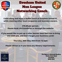 Non League Networking Lunch @ Evesham United